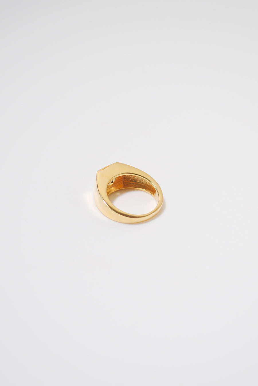 (ウィスキークオーツ/GOLD)pond ring