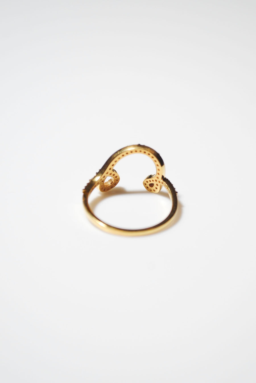 (モアサナイト/gold) drawing ring