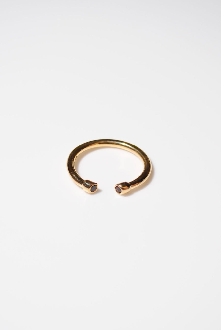 (ガーネット/gold) 2way milano ring