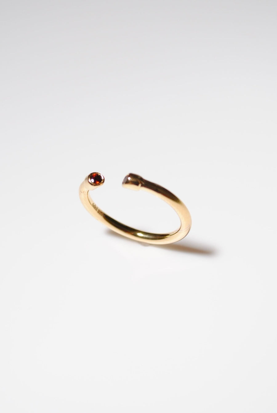 (ガーネット/gold) 2way milano ring